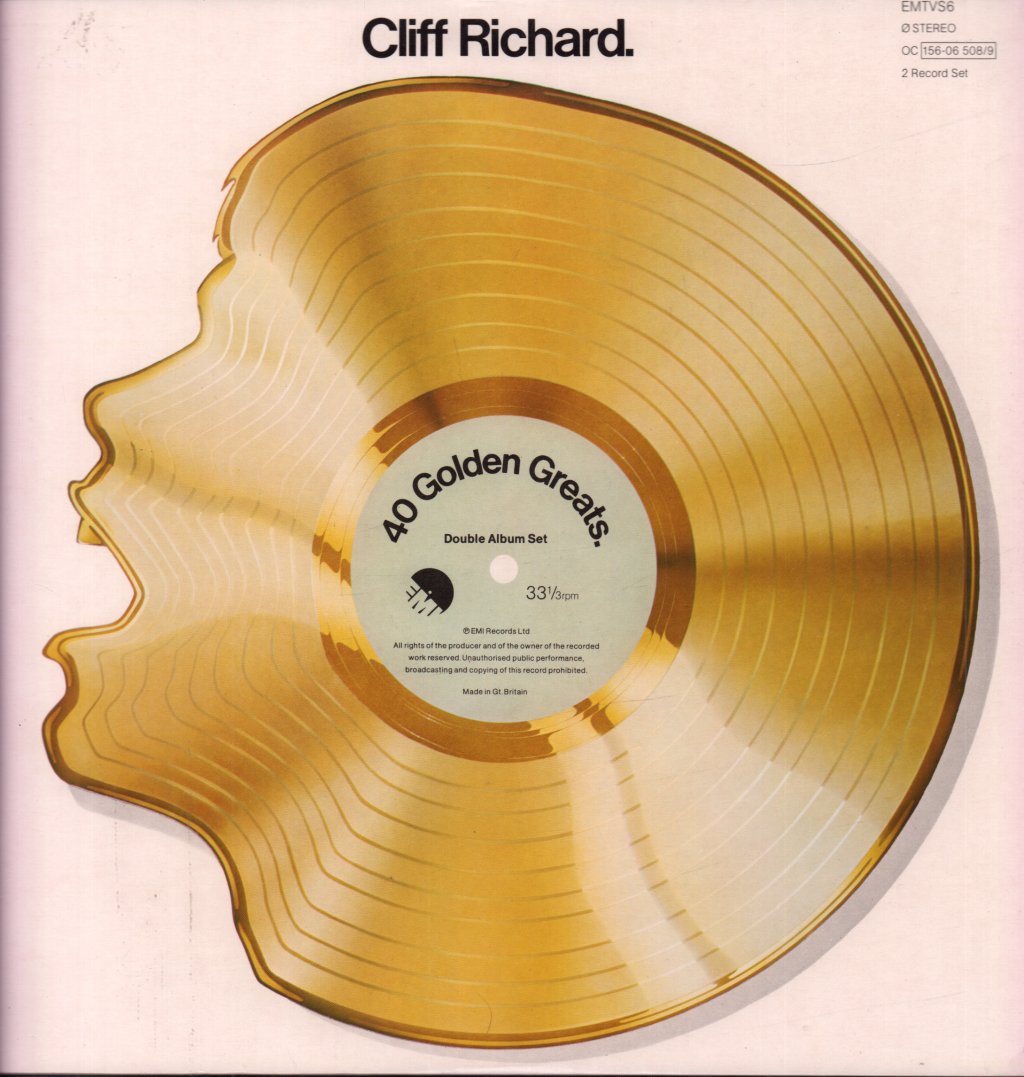 Cliff Richard - 40 Golden Greats - Double Lp