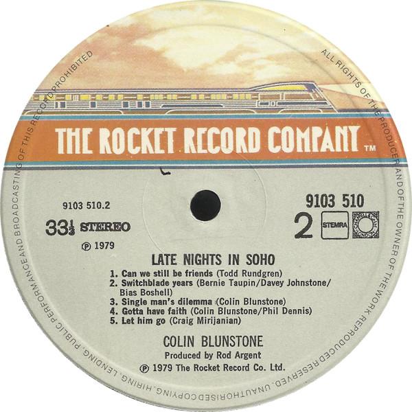Colin Blunstone - Late Nights In Soho - Lp