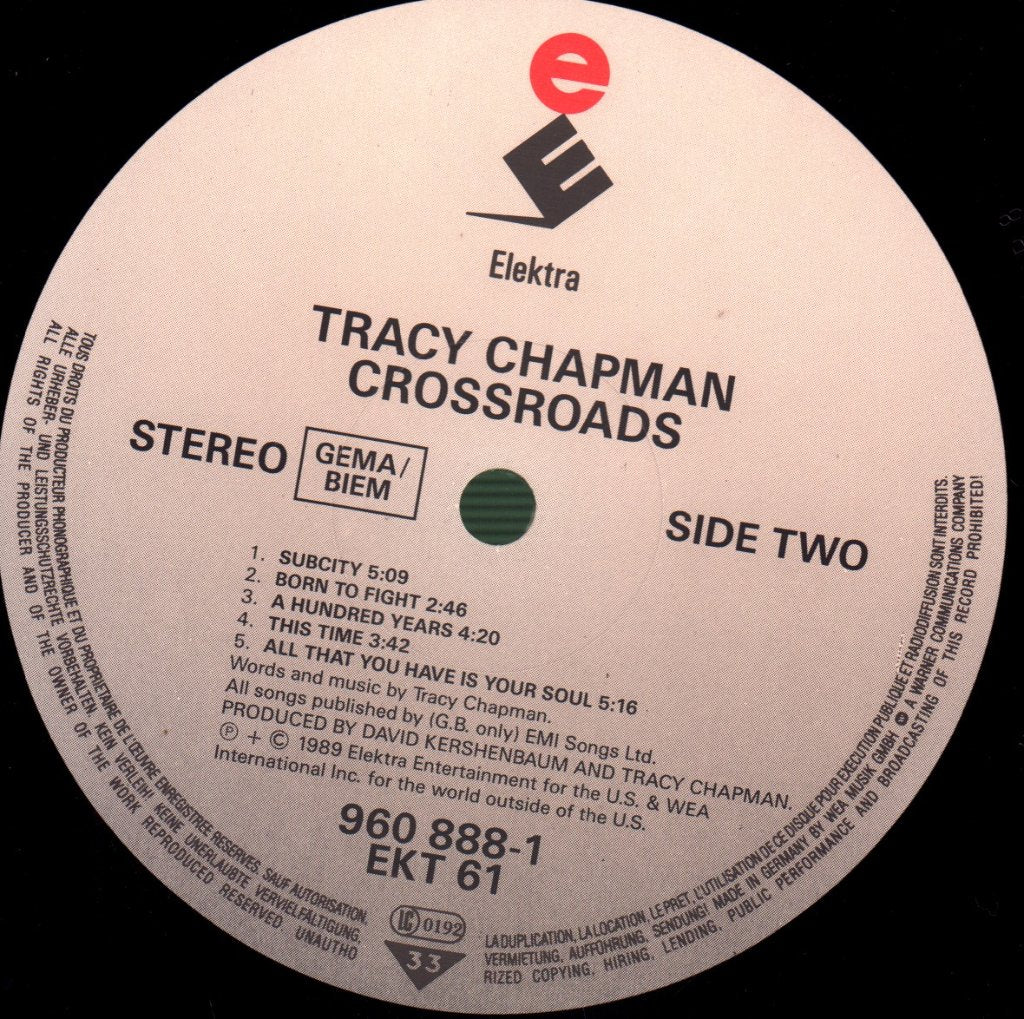 Tracy Chapman - Crossroads - Lp