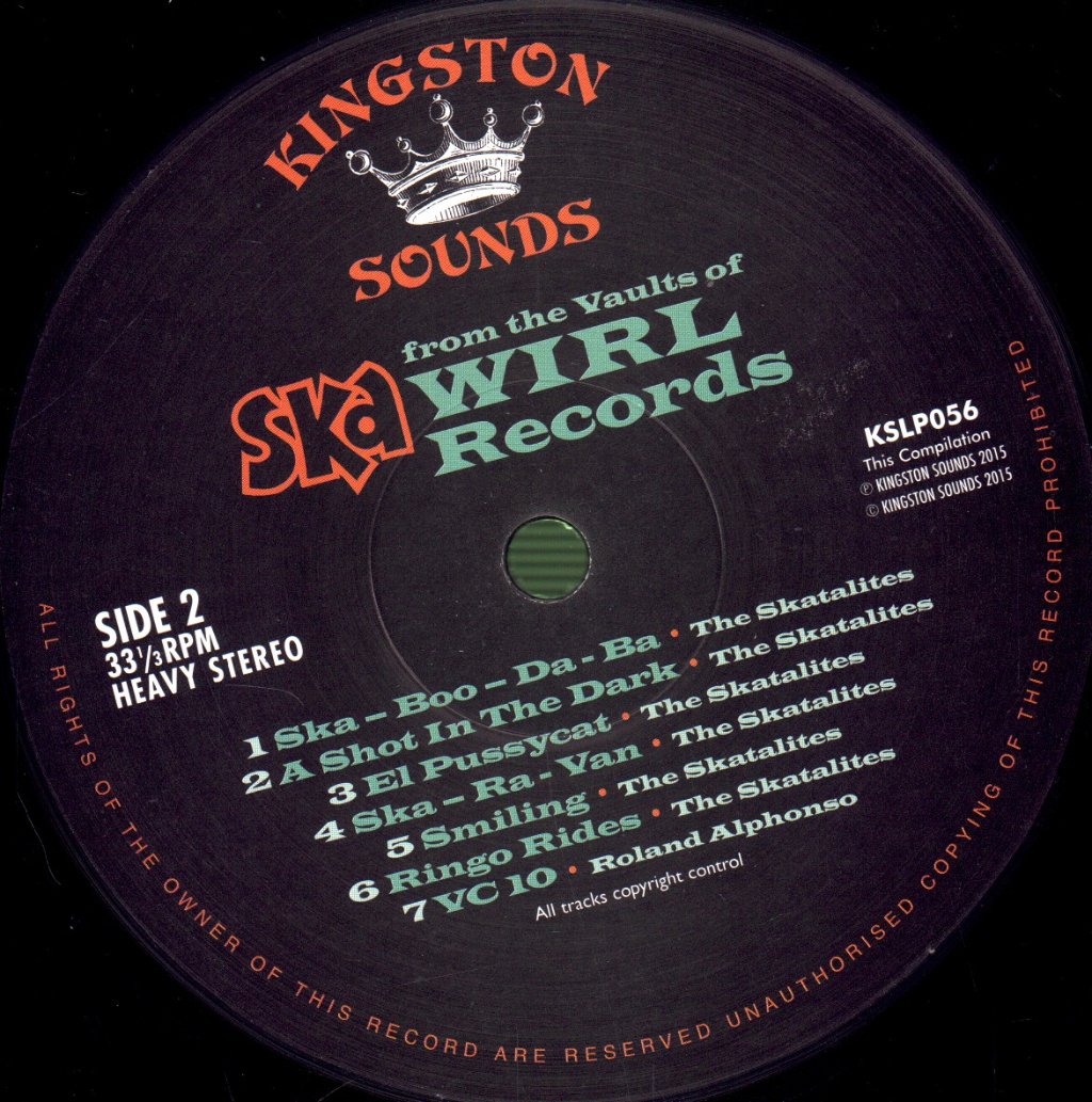 Various Artists - Ska From The Vaults Of WIRL Records - Lp