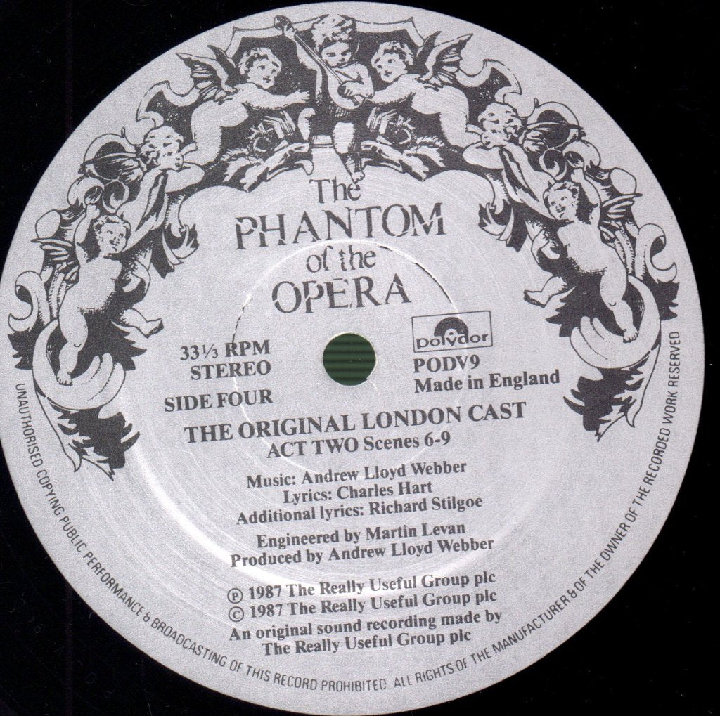 Various Artists - Phantom Of The Opera (Original London Cast) - Double Lp