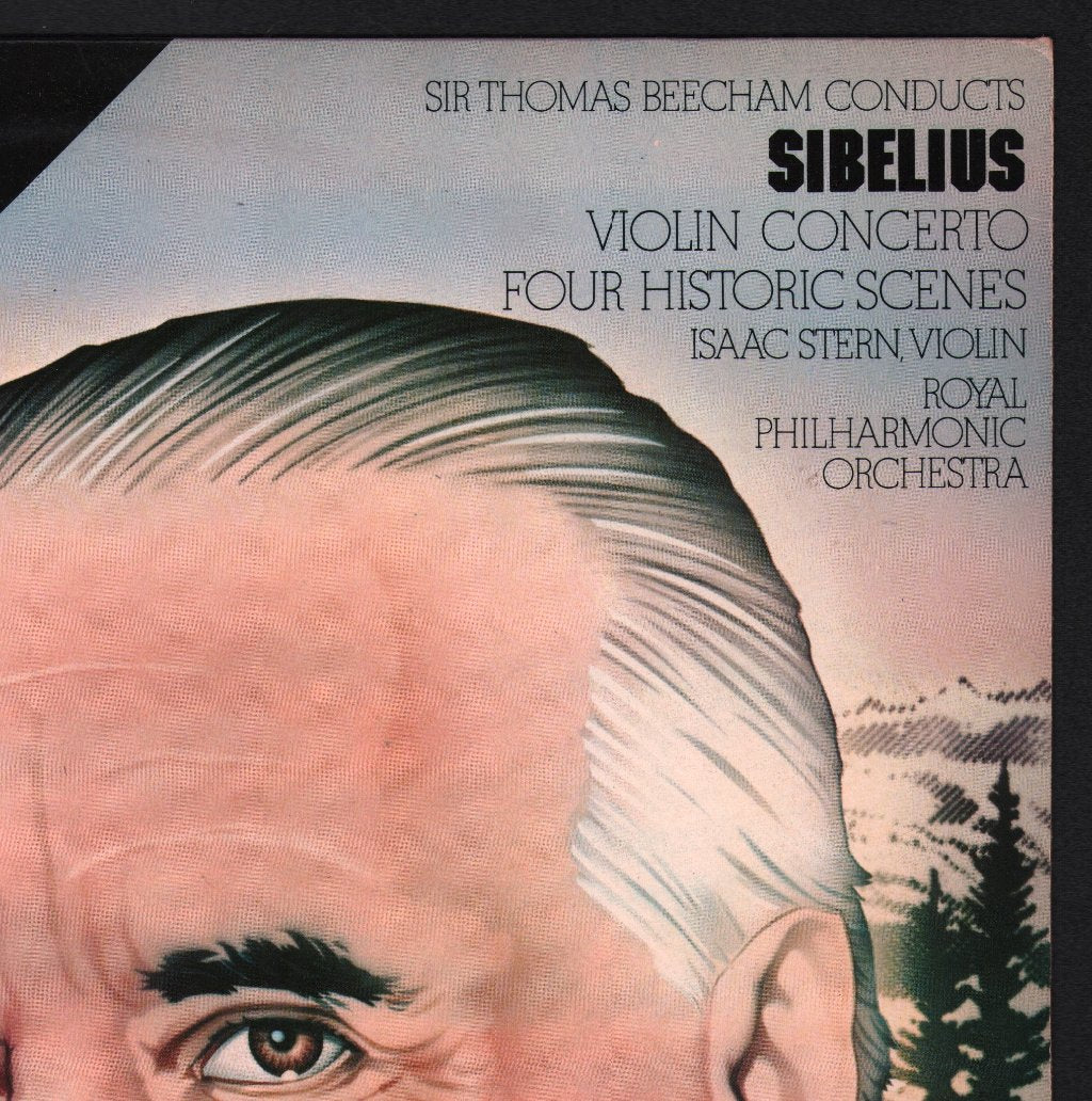 Sir Thomas Beecham / Isaac Stern / Royal Philharmonic Orchestra - Sibelius Violin Concerto / Four Historic Scenes - Lp