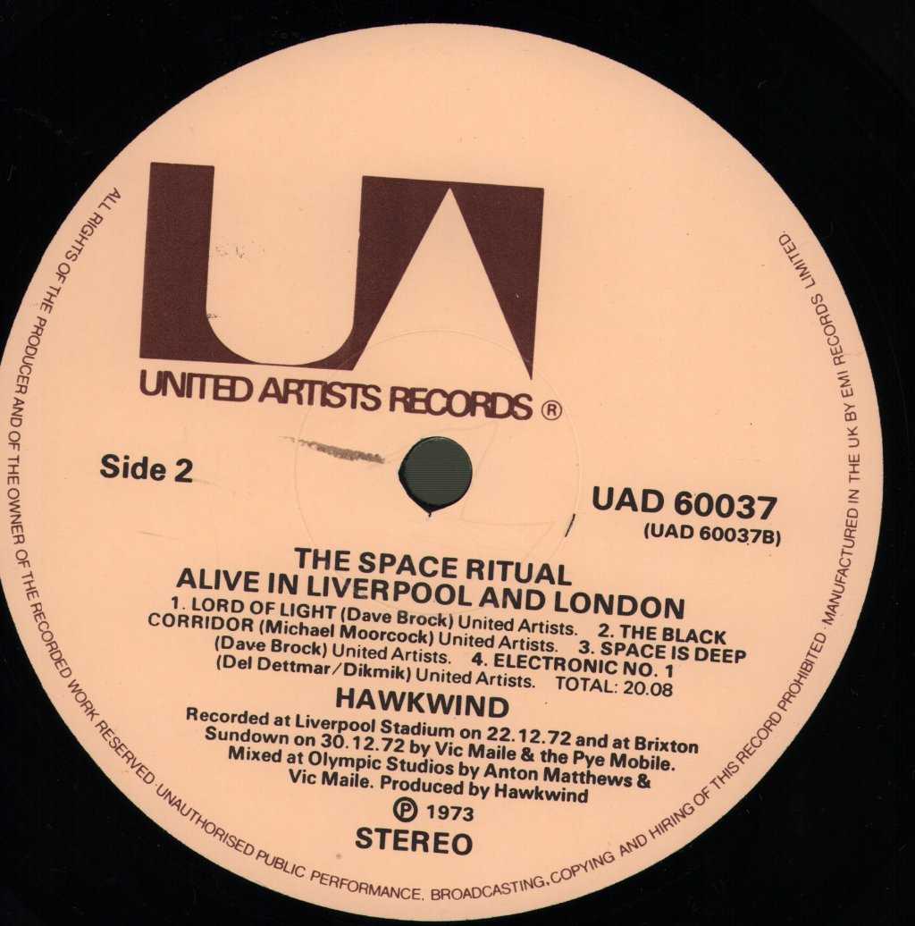 Hawkwind - Space Ritual - Double Lp