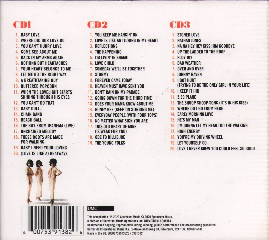 Supremes - Essential - Triple Cd