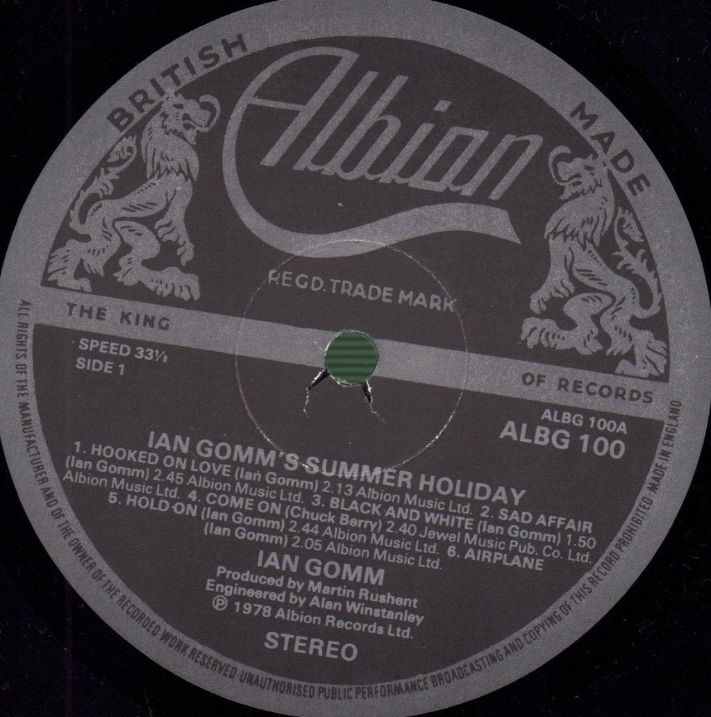 Ian Gomm - Summer Holiday - Lp