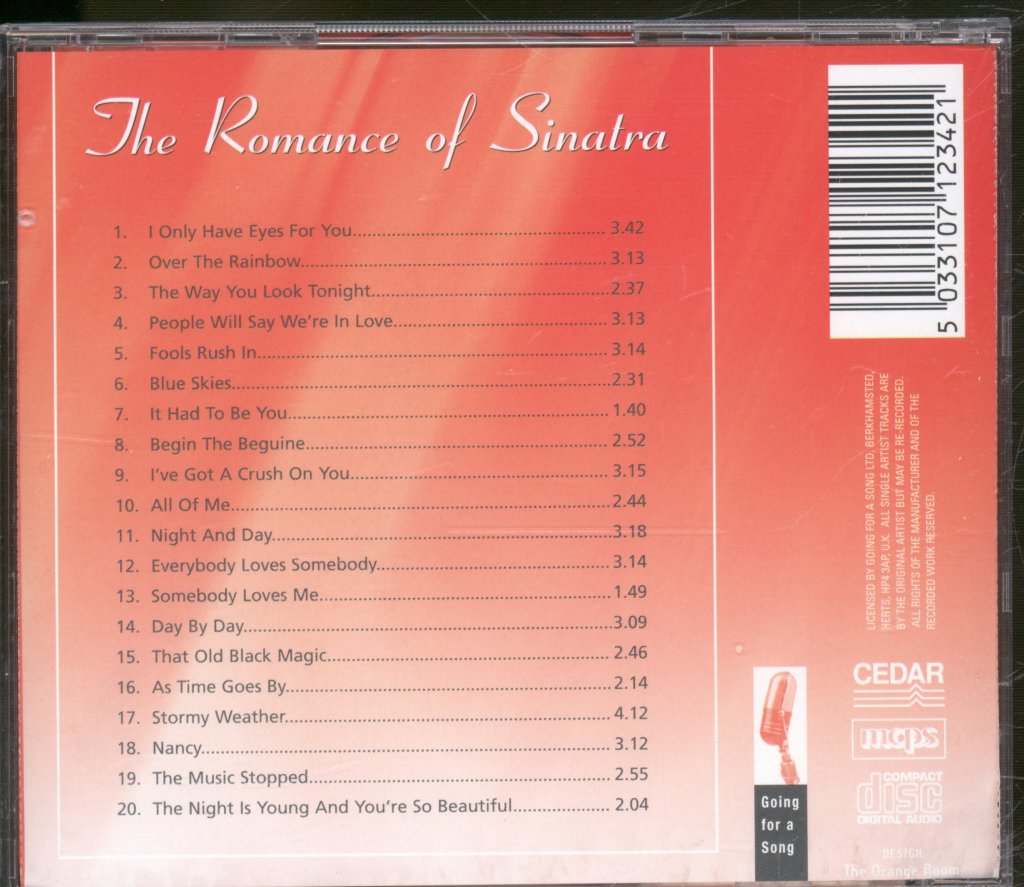 Frank Sinatra - Romance Of Sinatra - Cd