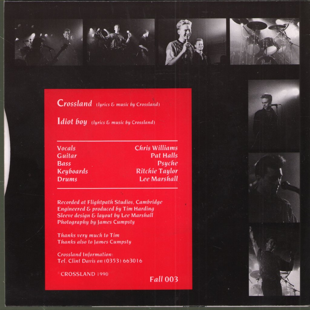 Crossland - Crossland / Idiot Boy - 7 Inch