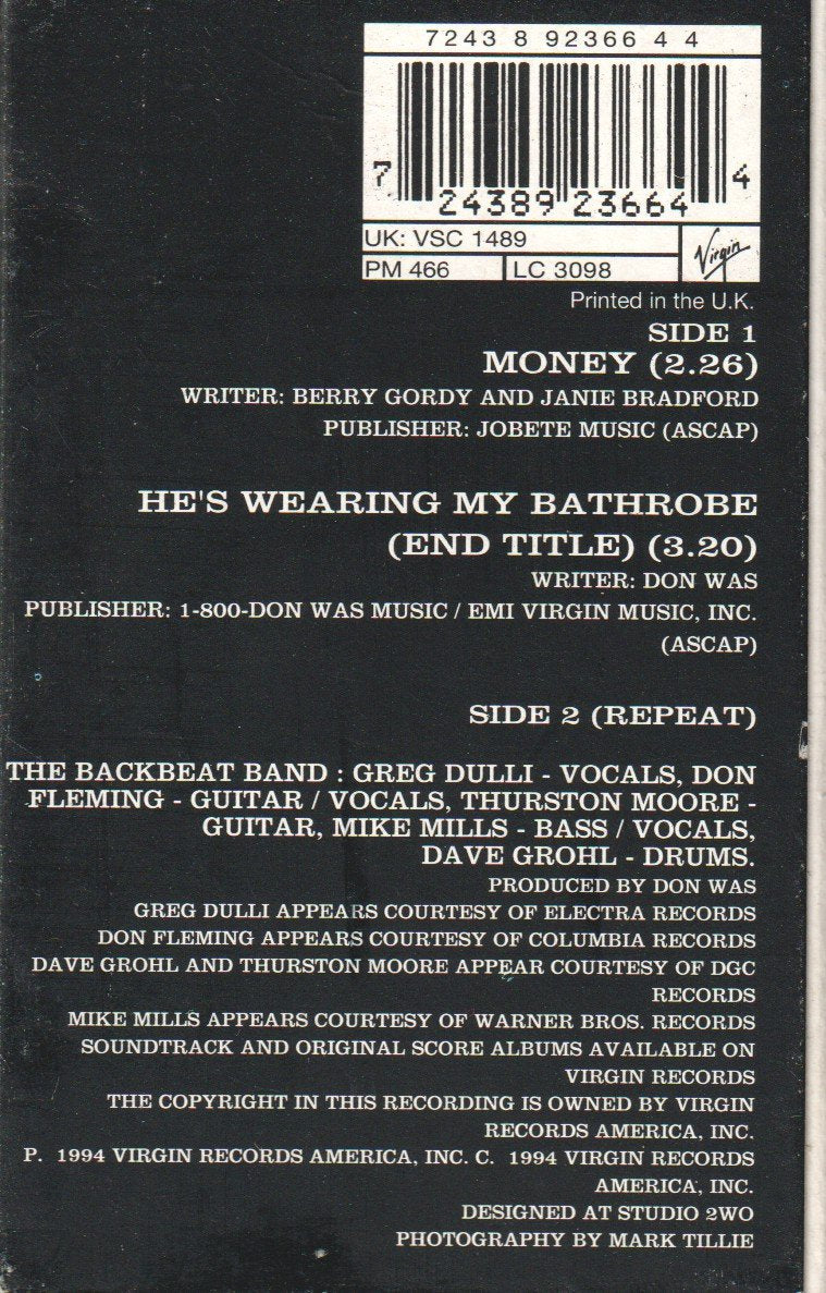 Backbeat Band - Money - Cassette