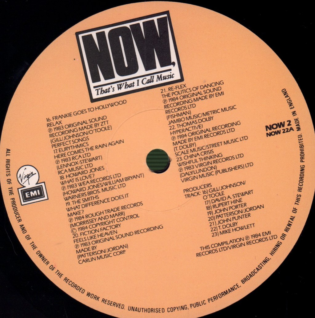 Various Artists - Now That's What I Call Music 2 - Double Lp