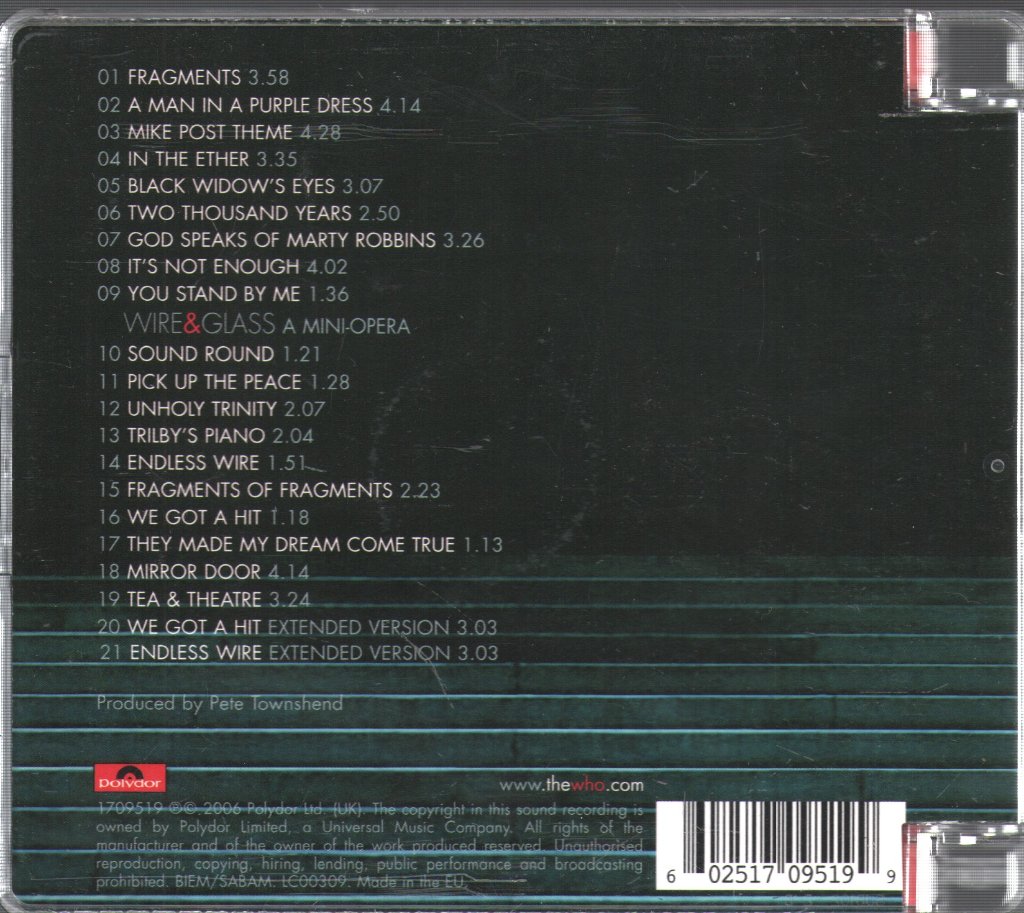 Who - Endless Wire - Cd