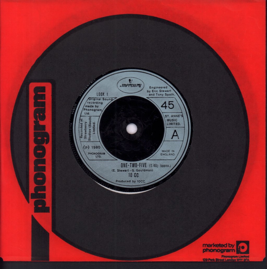 10cc - One Two Five - 7 Inch