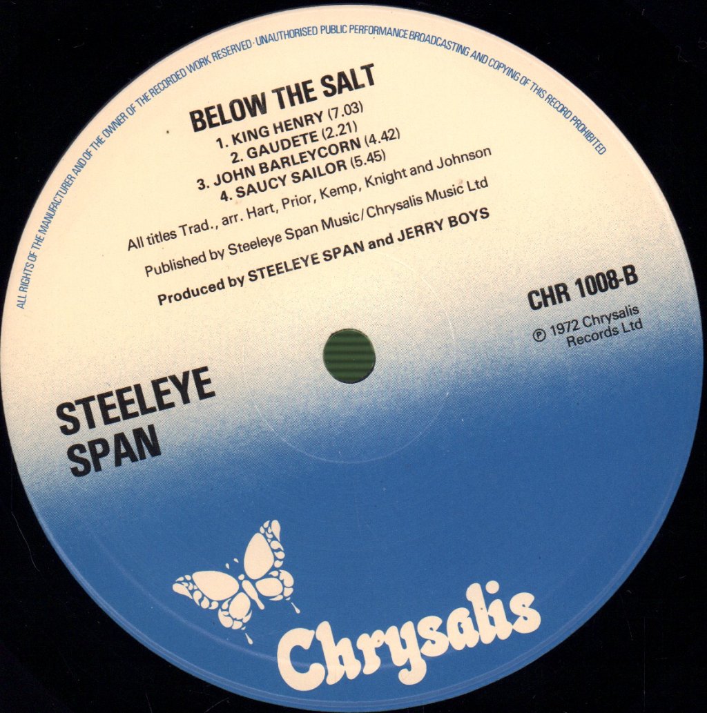 Steeleye Span - Below The Salt - Lp