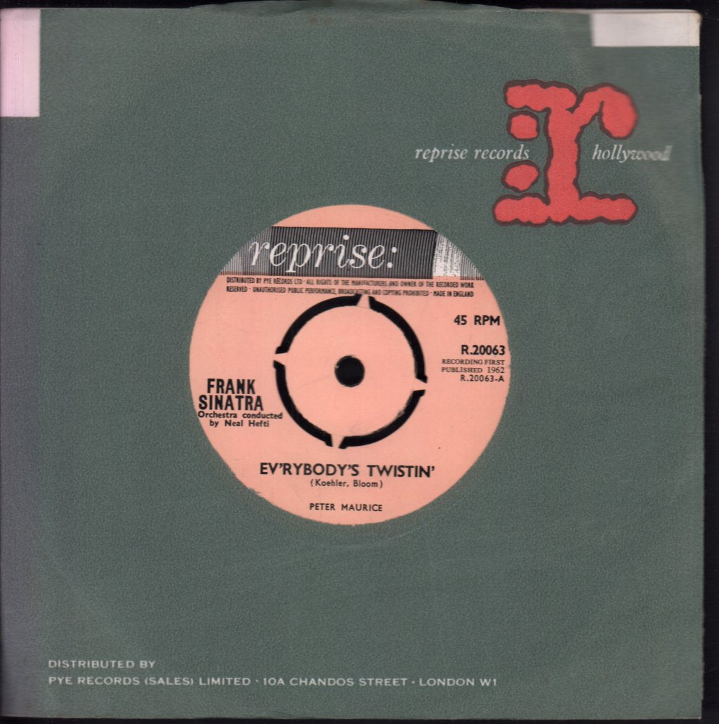 Frank Sinatra - Ev'rybody's Twistin' - 7 Inch