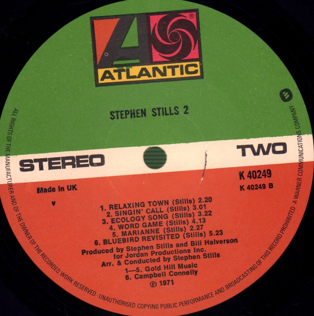 Stephen Stills - Stephen Stills 2 - Lp