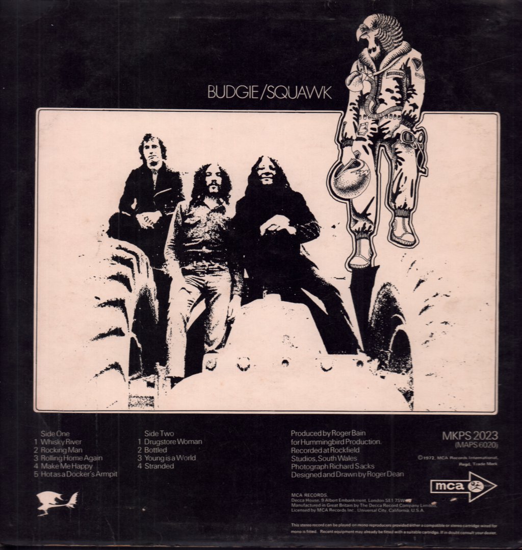 Budgie - Squawk - Lp