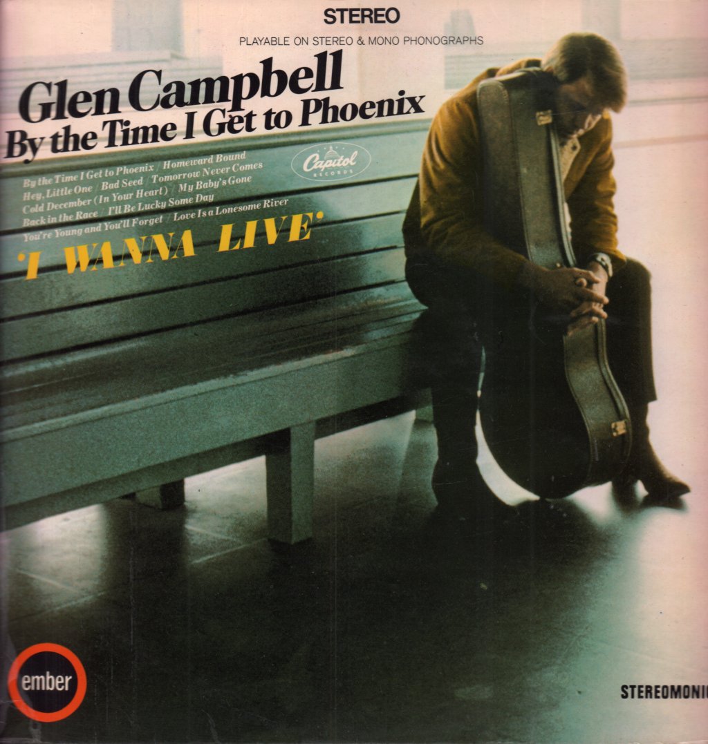 Glen Campbell - By The Time I Get To Phoenix - Lp