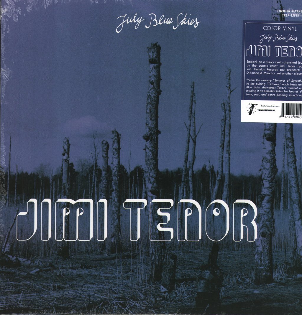 Jimi Tenor and Cold Diamond and Mink - July Blue Skies - Lp