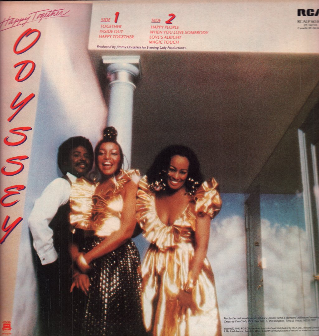 Odyssey (Disco Group) - Happy Together - Lp