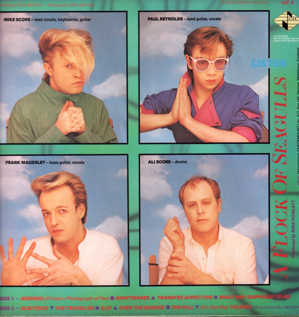 A Flock Of Seagulls - Listen - Lp