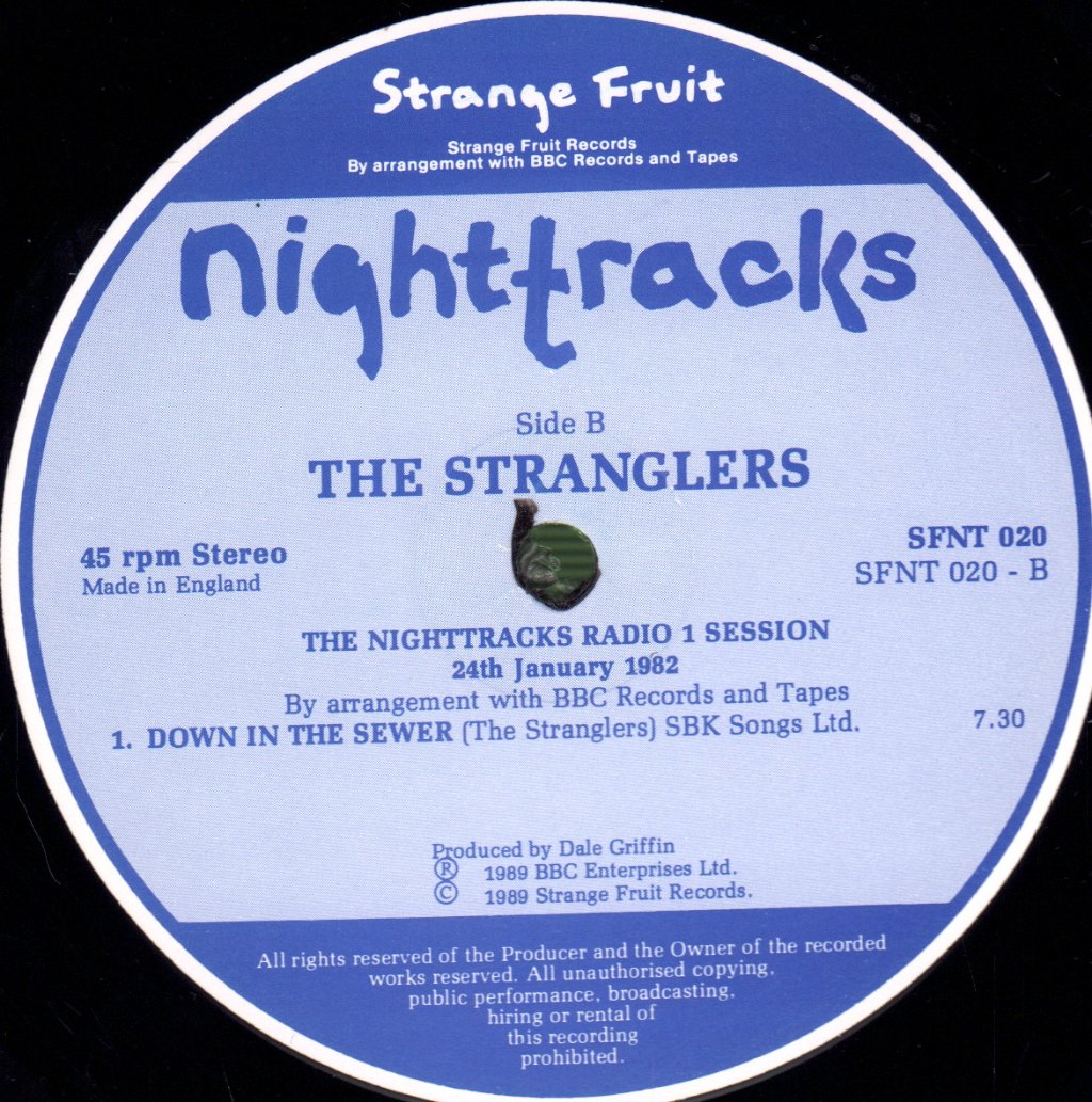 Stranglers - Radio 1 Sessions - The Evening Show - 12 Inch