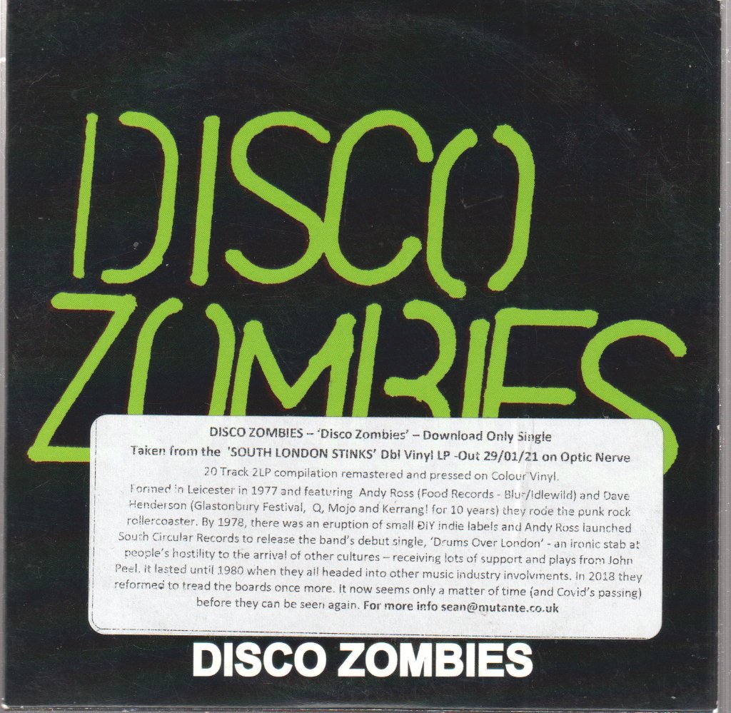 Disco Zombies - Disco Zombies - Cdr