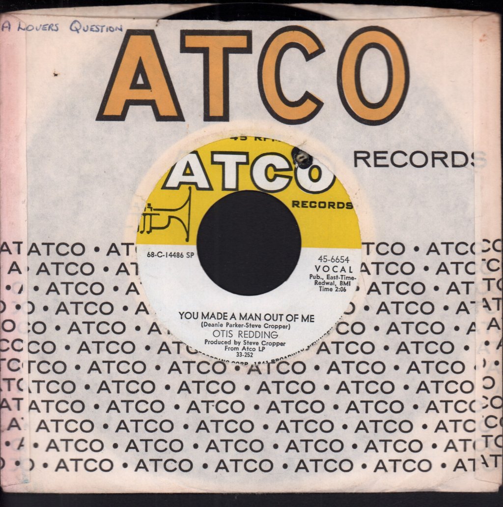 Otis Redding - A Lover's Question - 7 Inch