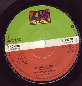 Charlotte Cornwell - Needles And Pins - 7 Inch