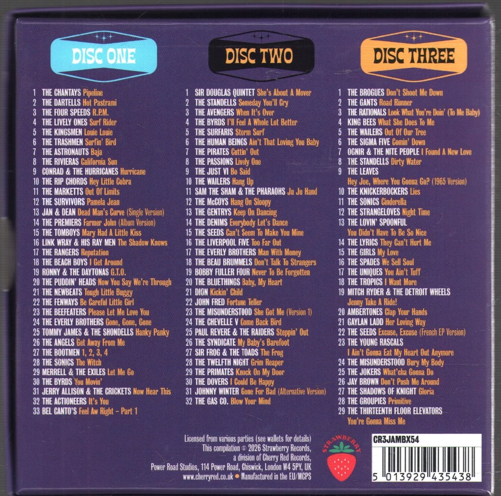 Various Artists - Steppin' Out - The Roots Of Garage Rock 1963-1965 - Cd Set