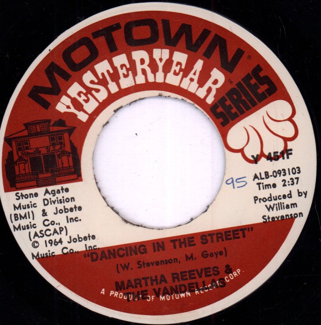 Martha Reeves And The Vandellas - Dancing In The Streets - 7 Inch