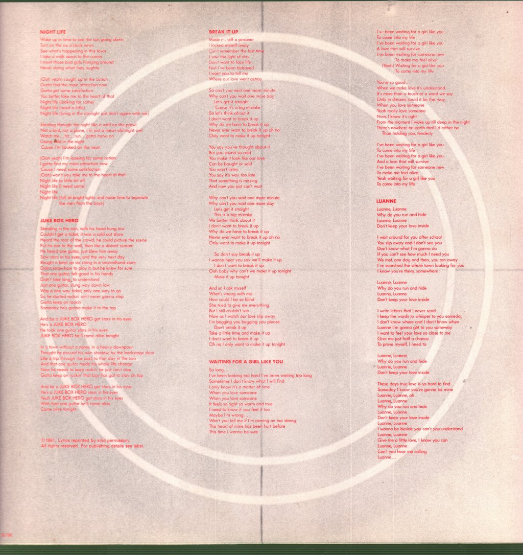 Foreigner - 4 - Lp