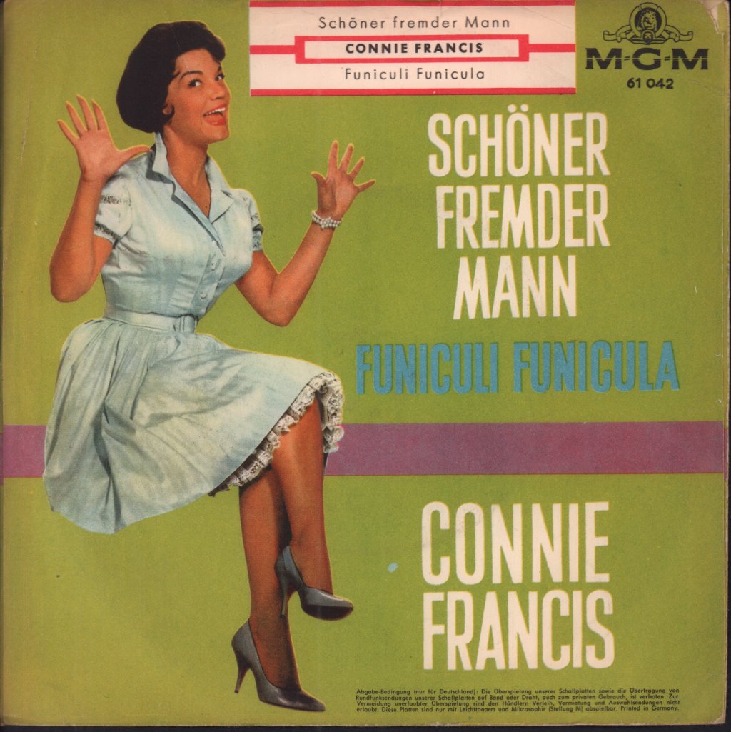 Connie Francis - Schöner Fremder Mann - 7 Inch