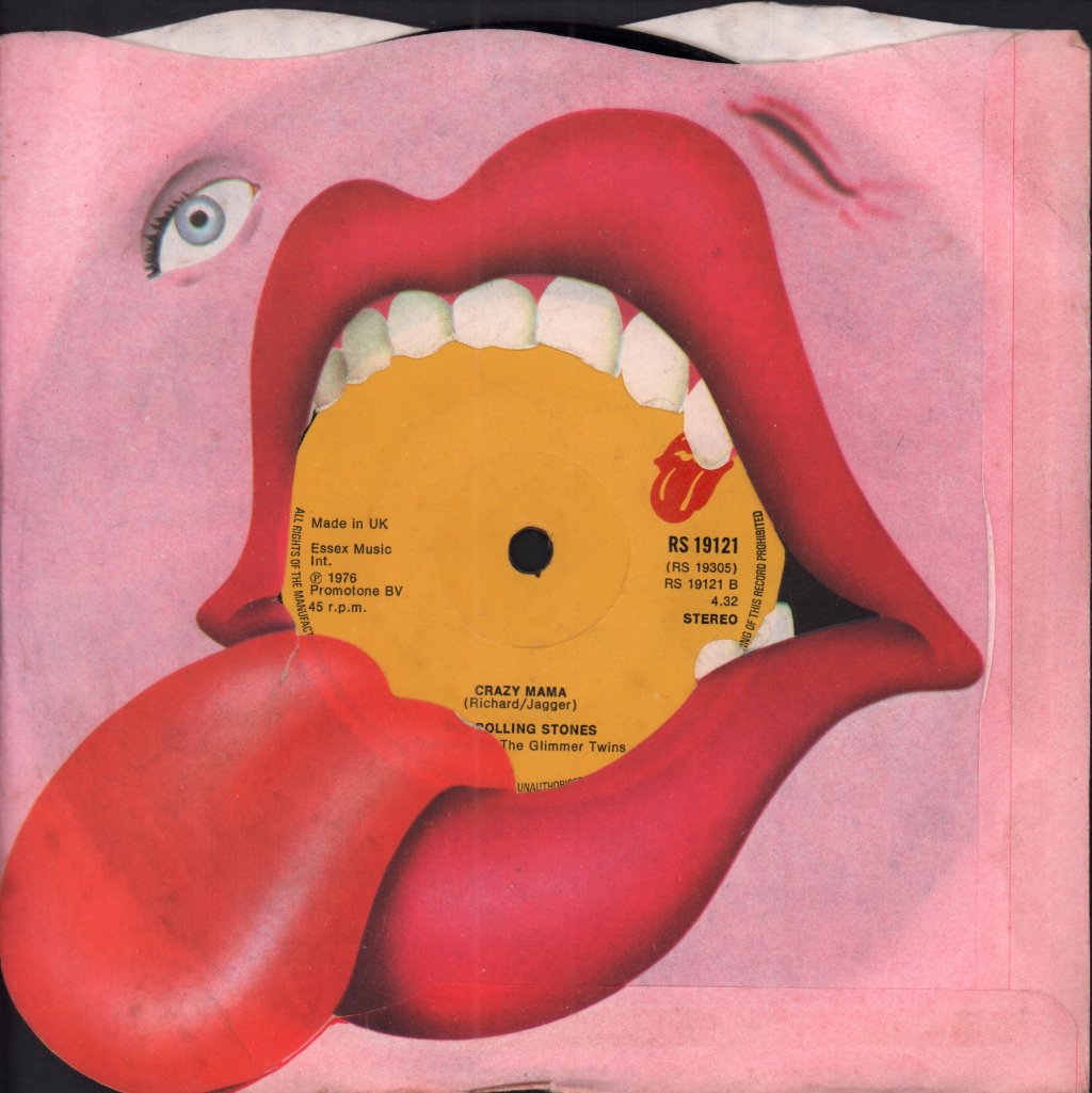 Rolling Stones - Fool To Cry - 7 Inch