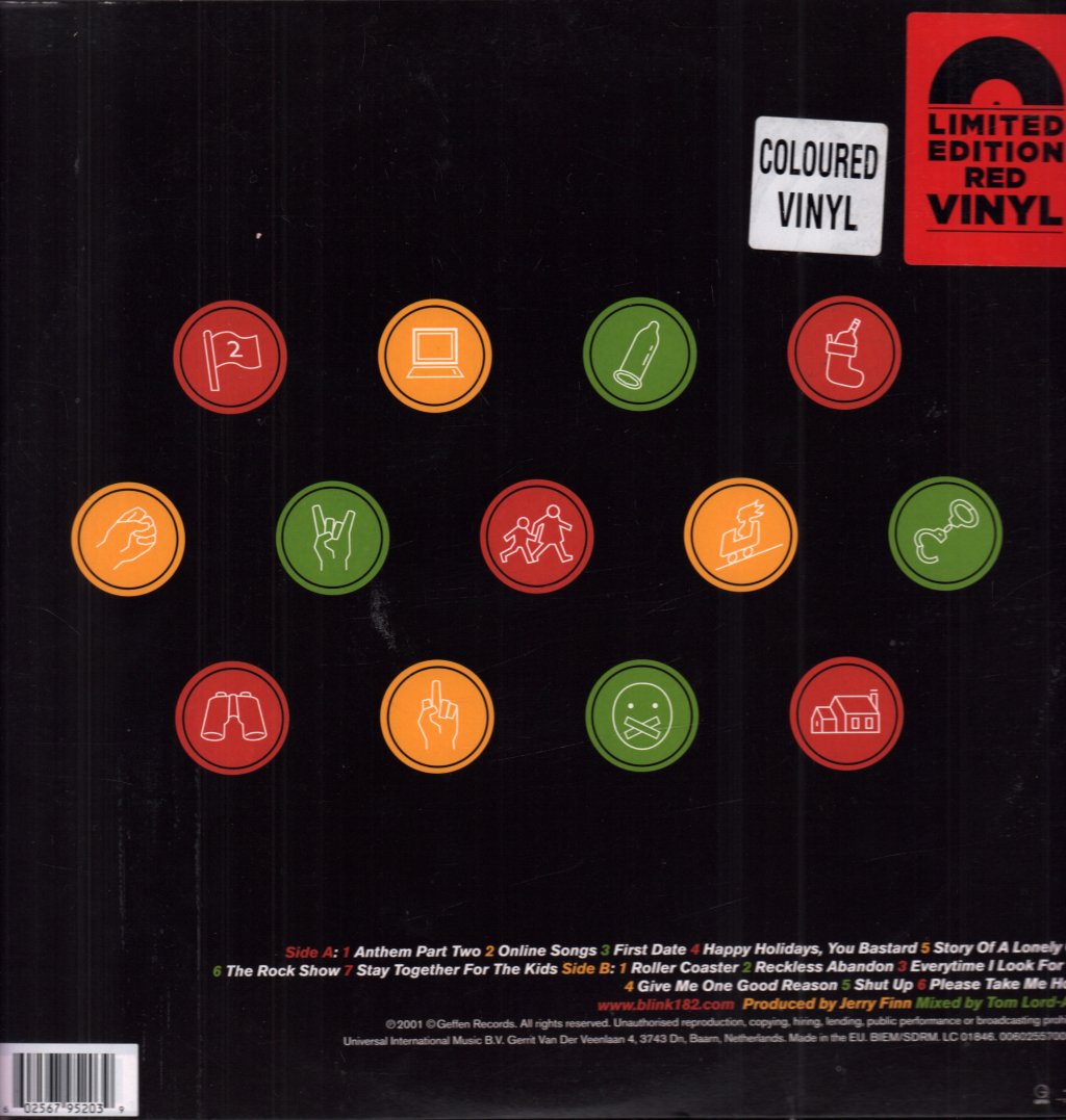 Blink-182 - Take Off Your Pants And Jacket - Lp