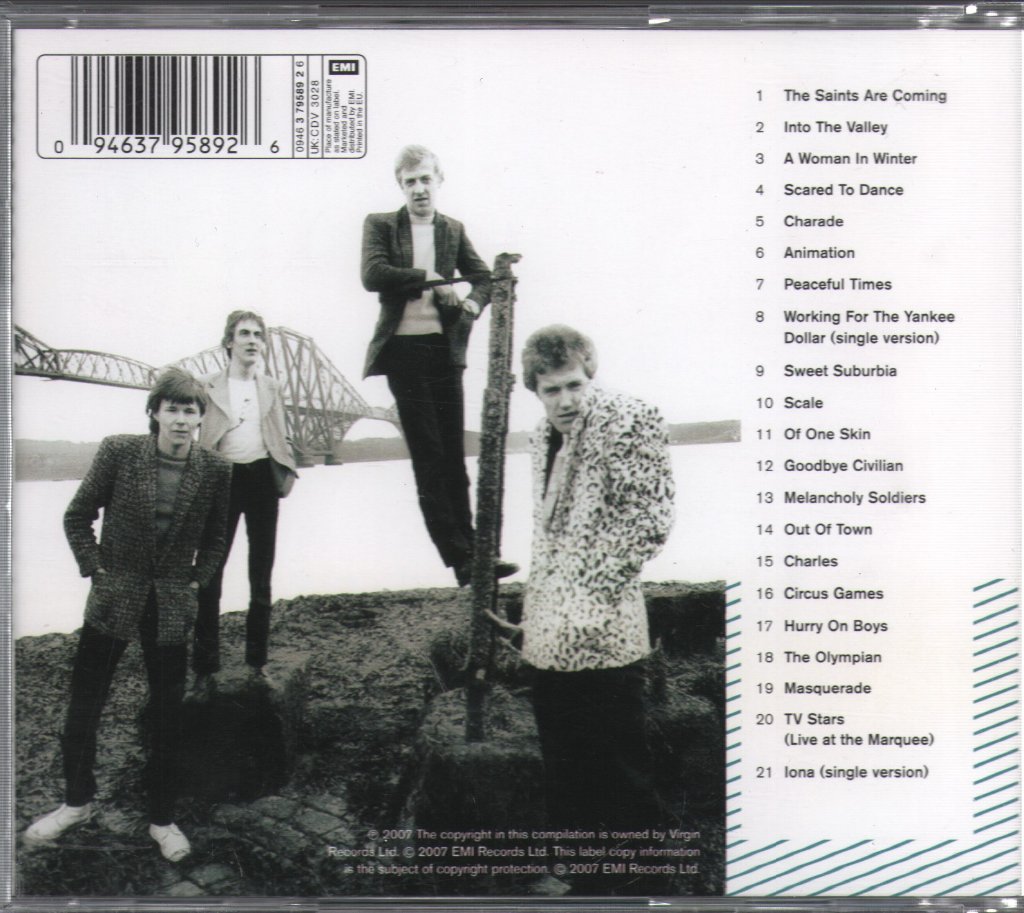 Skids - Saints Are Coming - The Best Of The Skids - Cd
