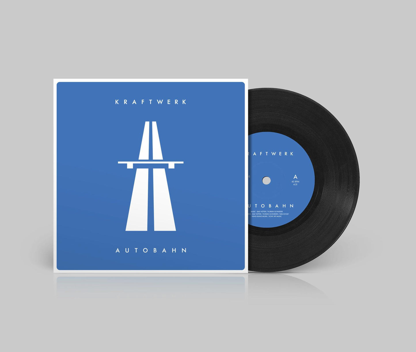 Kraftwerk - Autobahn (7" Single) - Lp