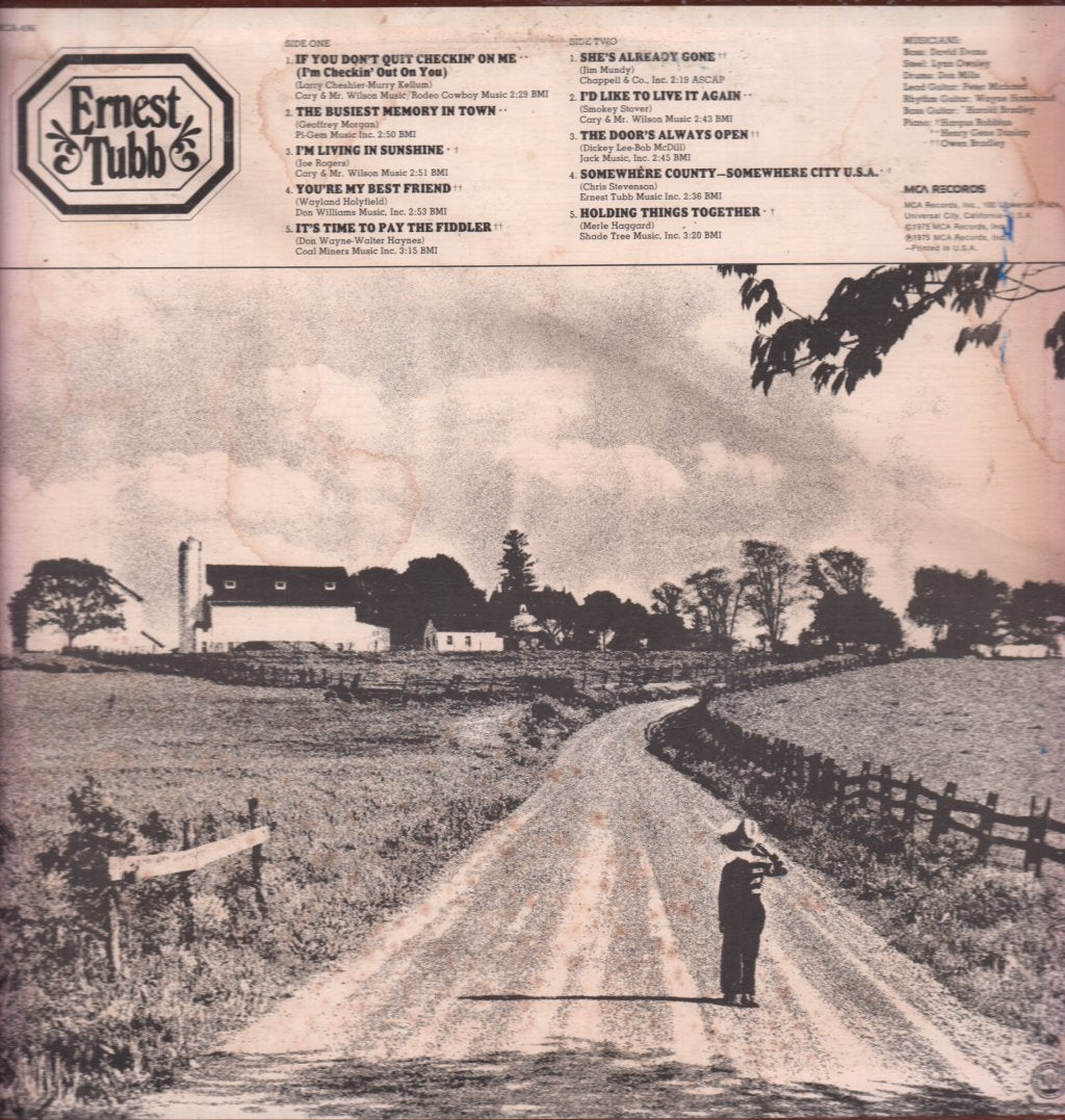 Ernest Tubb - Ernest Tubb - Lp