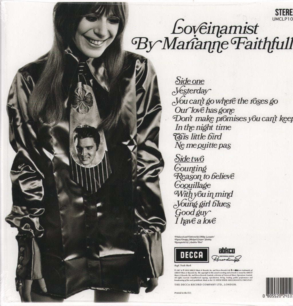Marianne Faithfull - Loveinamist - Lp