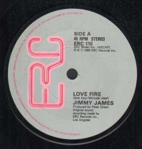 Jimmy James - Love Fire - 7 Inch