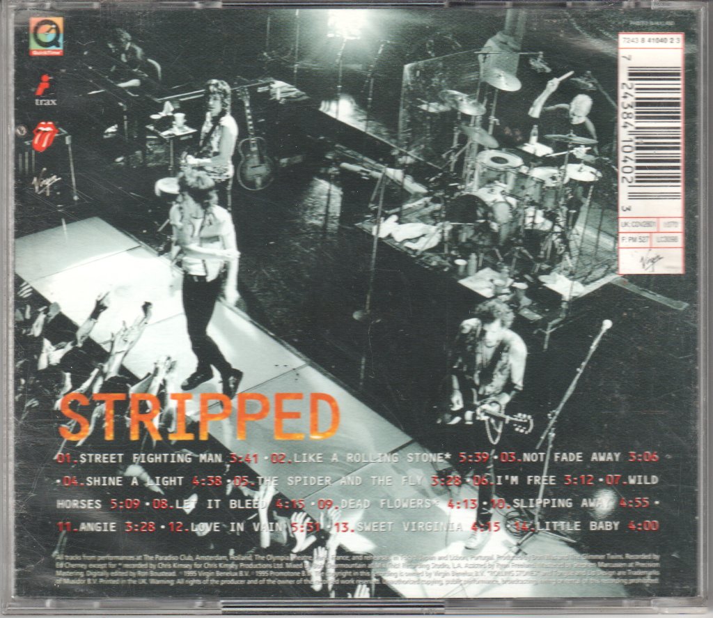 Rolling Stones - Stripped - Cd
