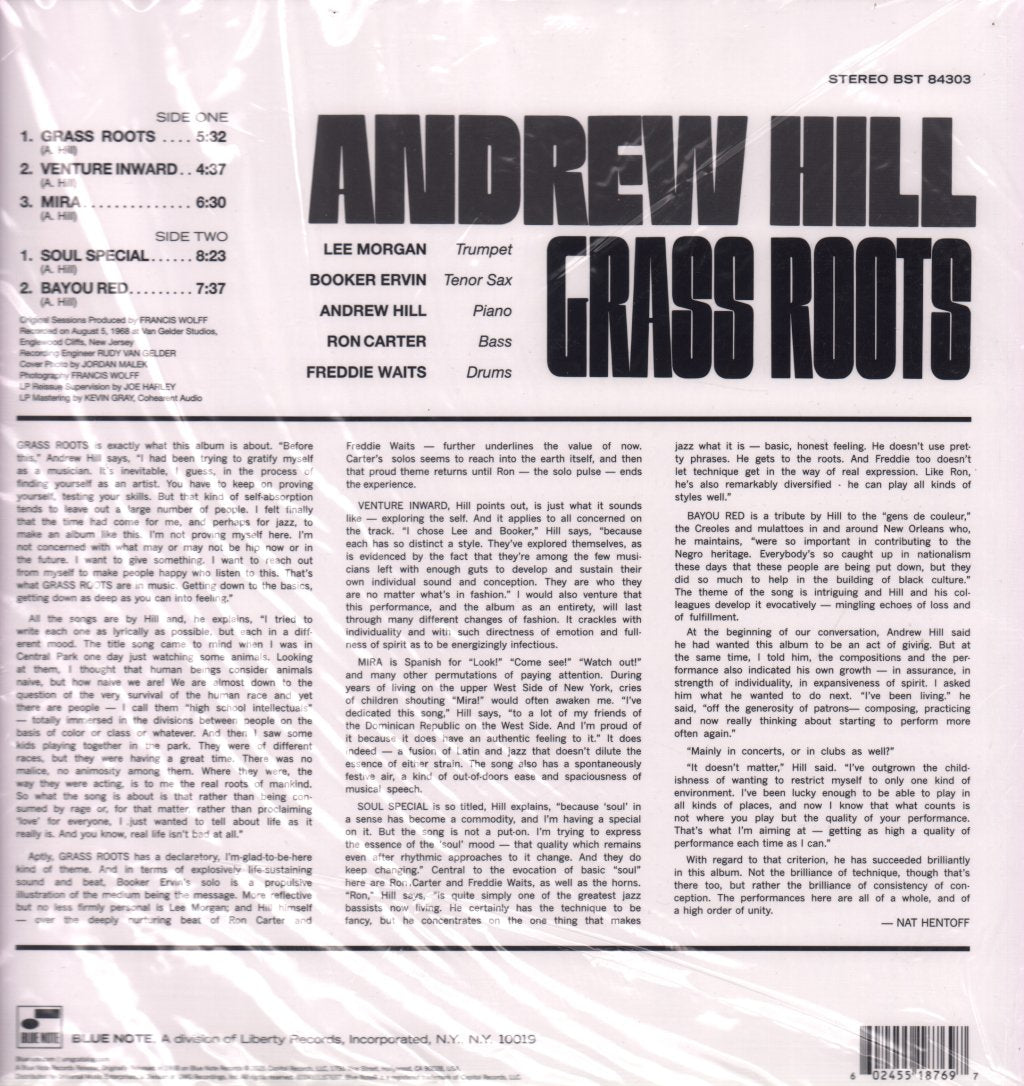 Andrew Hill - Grass Roots - Lp