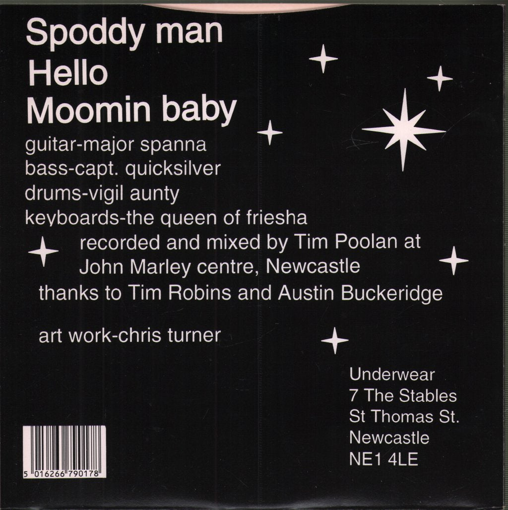 Delicate Vomit - Hello Spoddy Moomin - 7 Inch