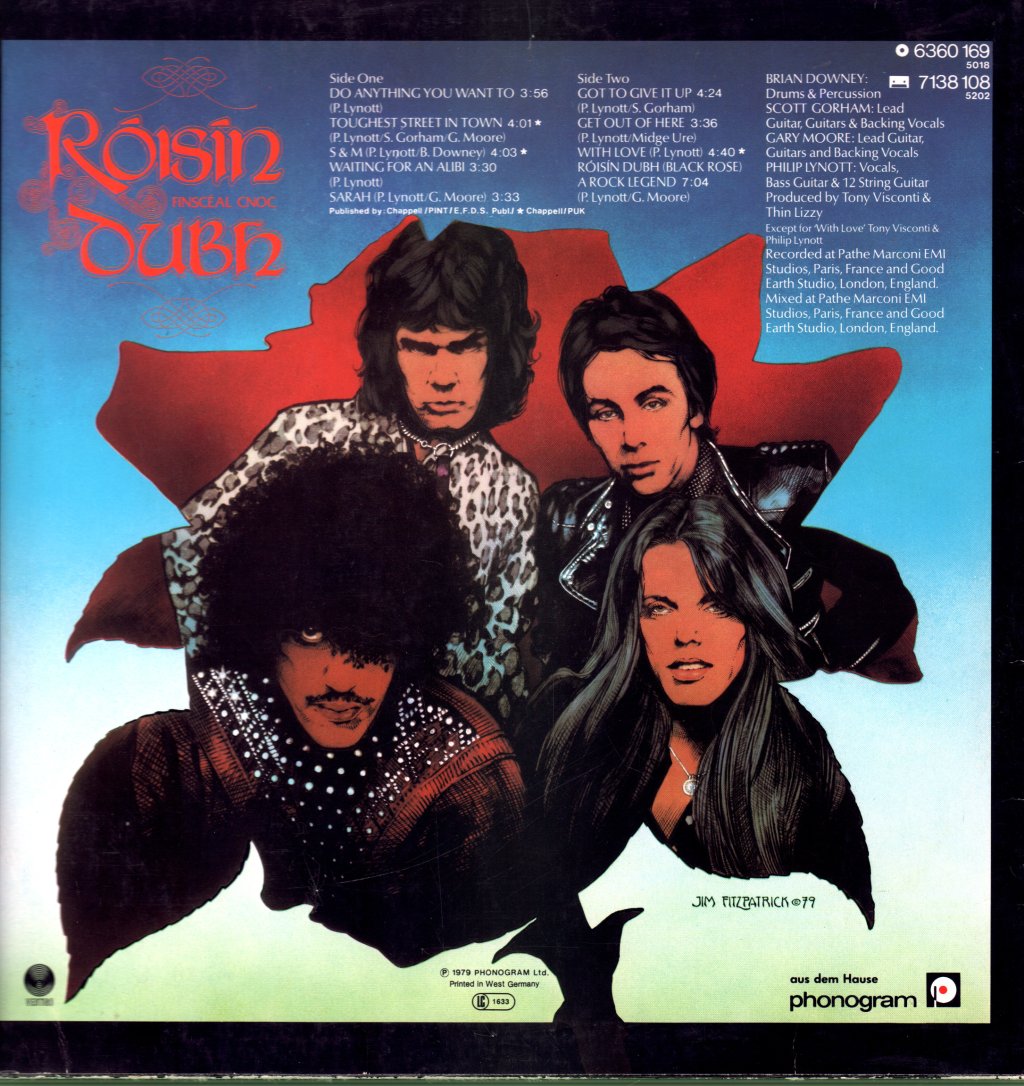 Thin Lizzy - Black Rose (A Rock Legend) - Lp