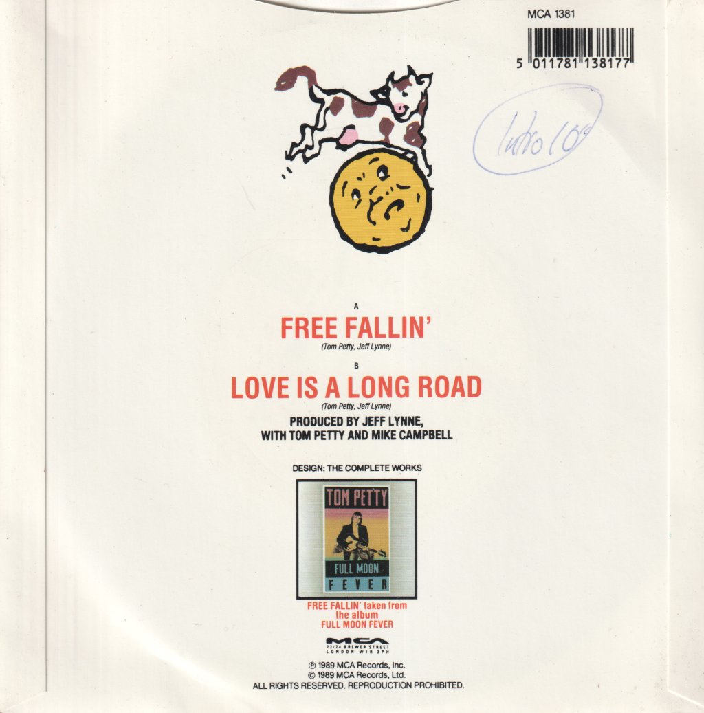 Tom Petty And The Heartbreakers - Free Fallin' - 7 Inch