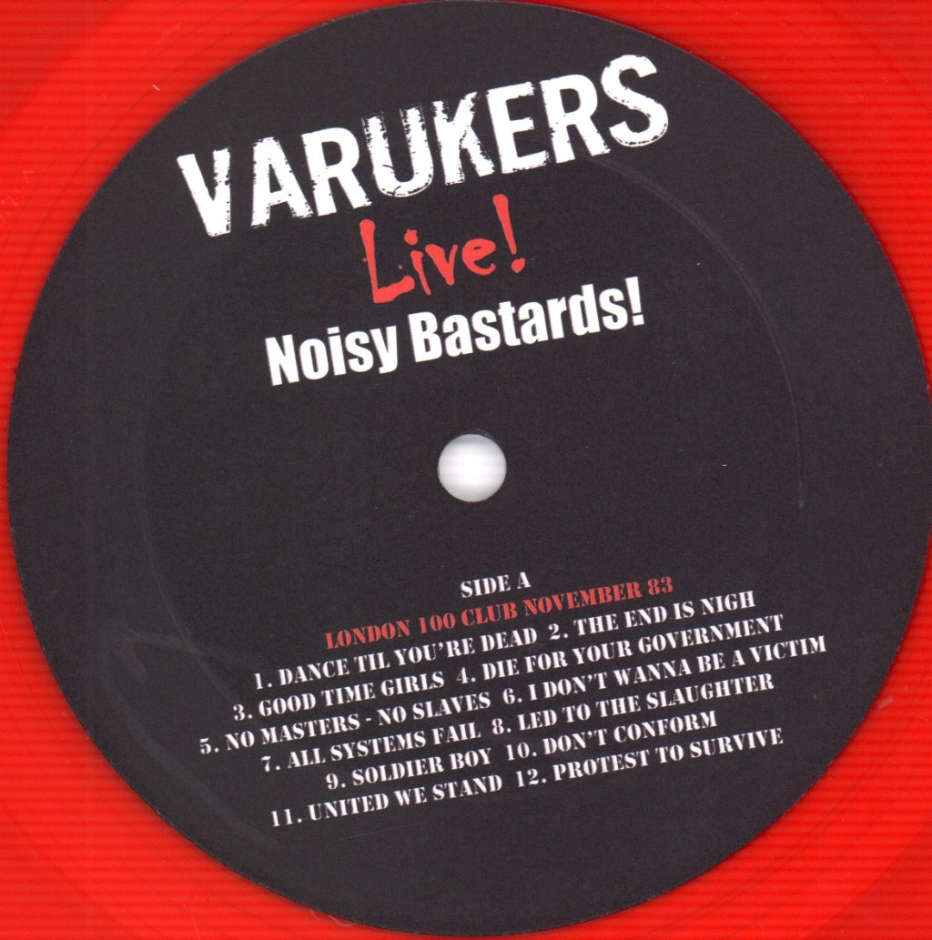 Varukers - Noisy Bastards - Lp