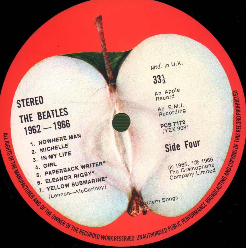 Beatles - 1962-1966 - Double Lp