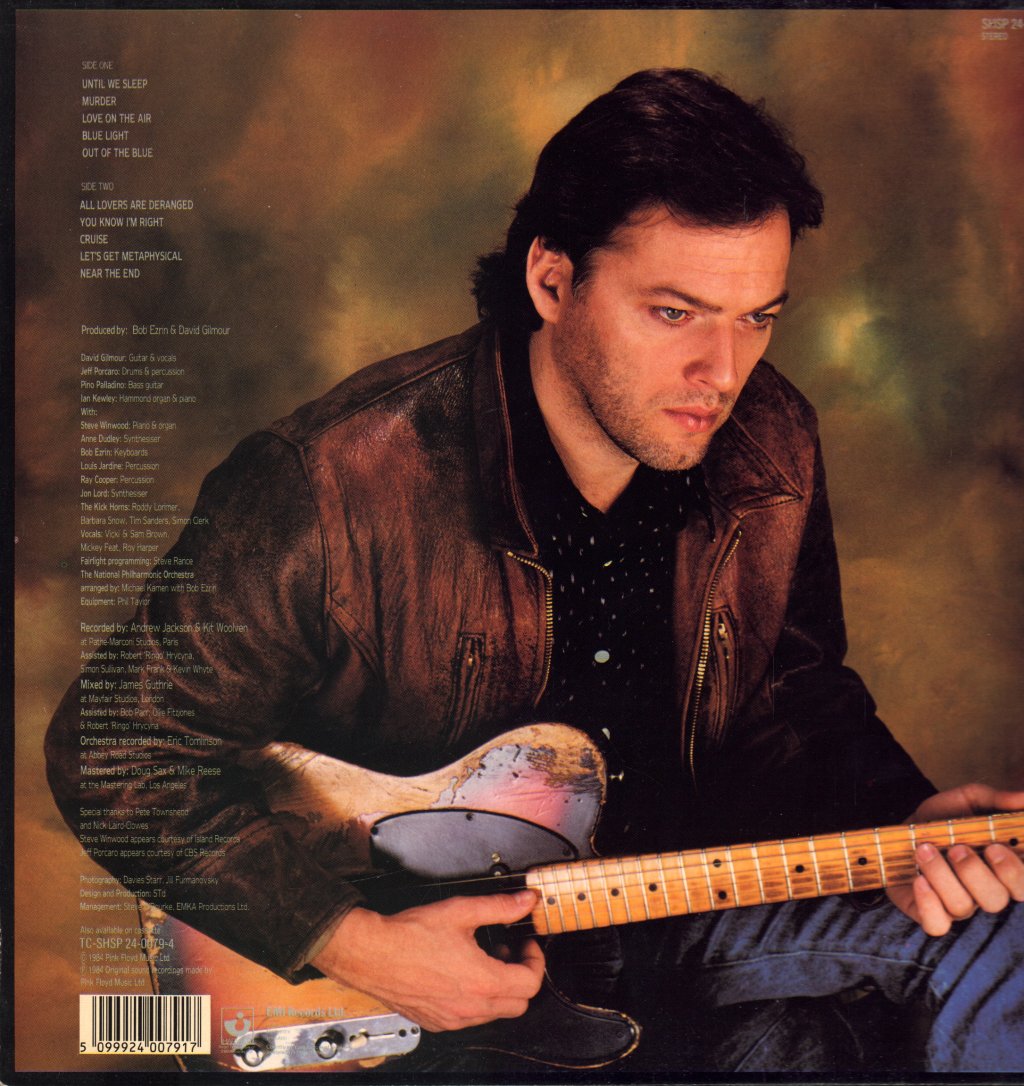 David Gilmour - About Face - Lp