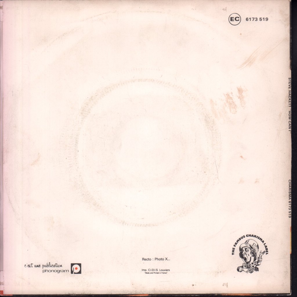Steve Hackett - How Can I? - 7 Inch