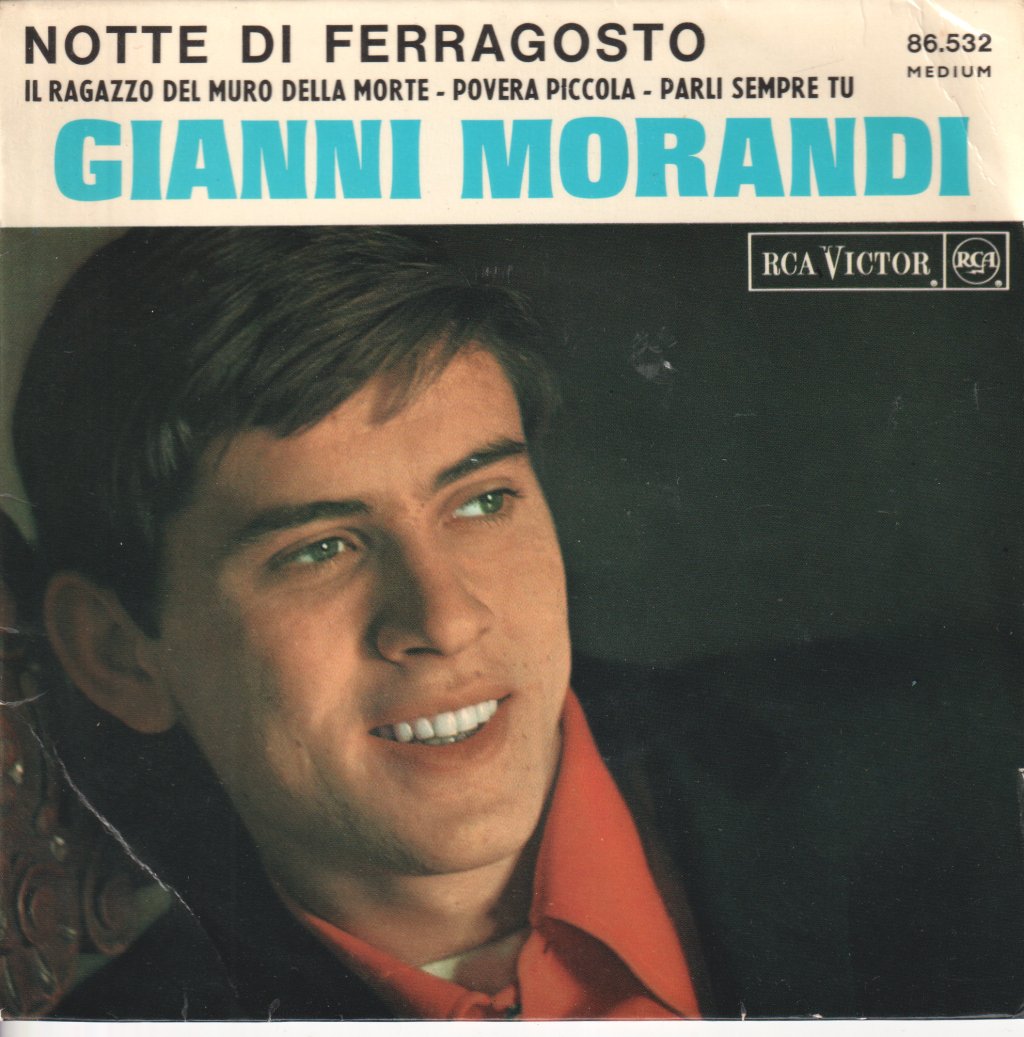 Gianni Morandi - Notte Di Ferragosto - 7 Inch