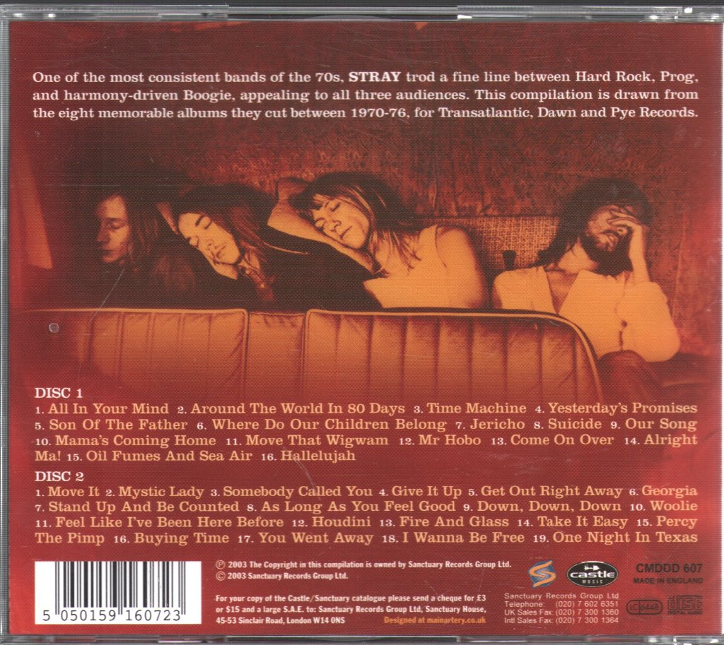 Stray - Time Machine: Anthology 1970-1977 - Double Cd