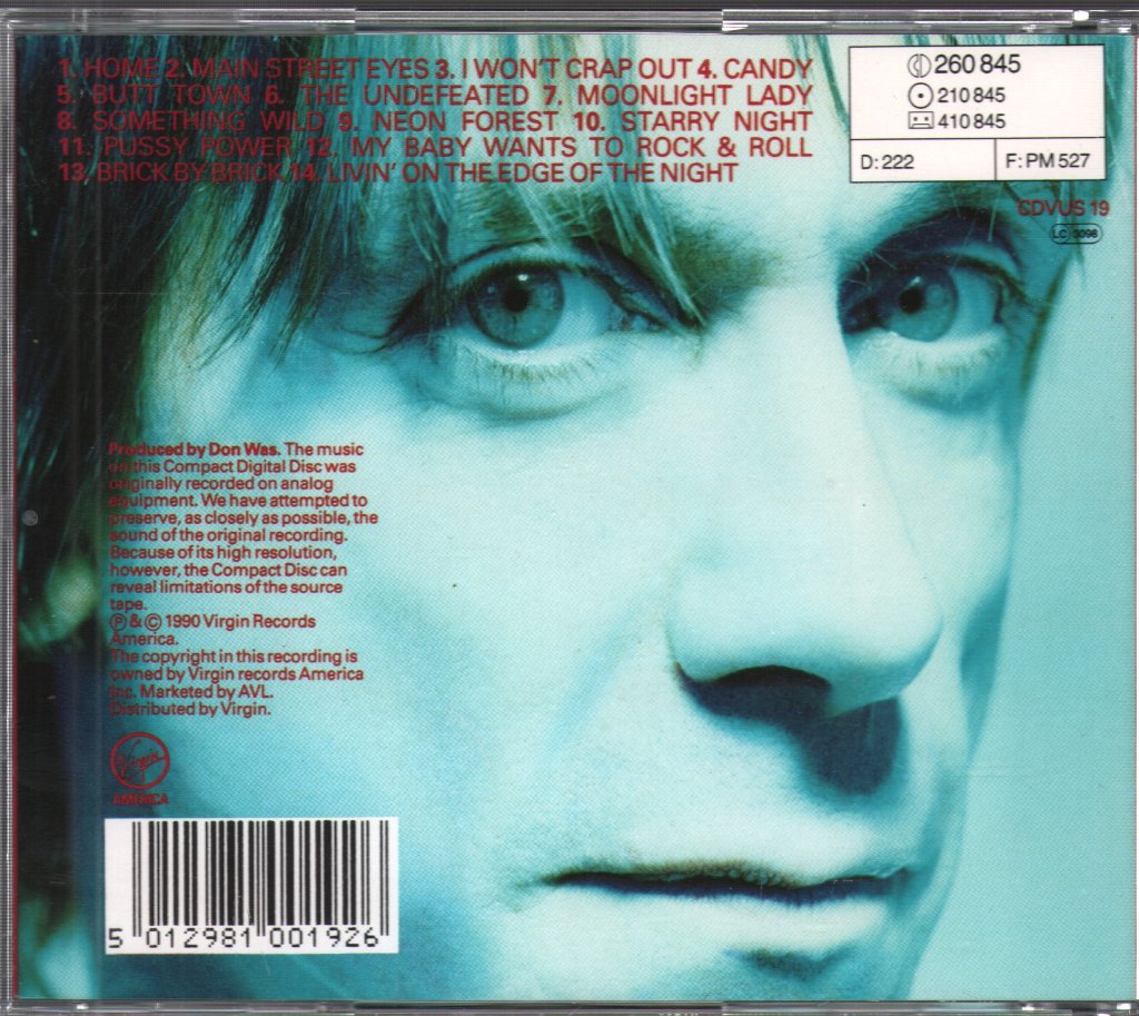 Iggy Pop - Brick By Brick - Cd